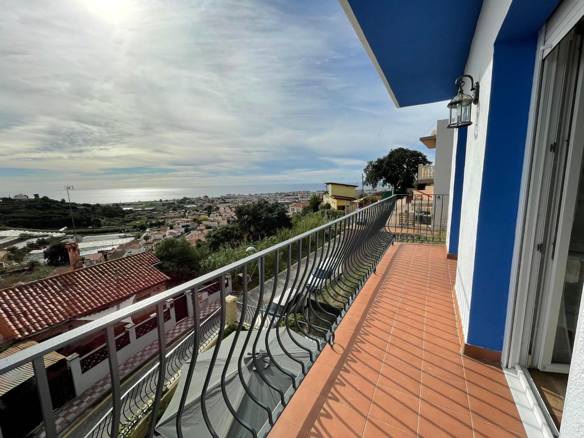 Villa Pura Vida Piscina Barbacoa Y Vistas Al Mar Pineda de Mar Esterno foto